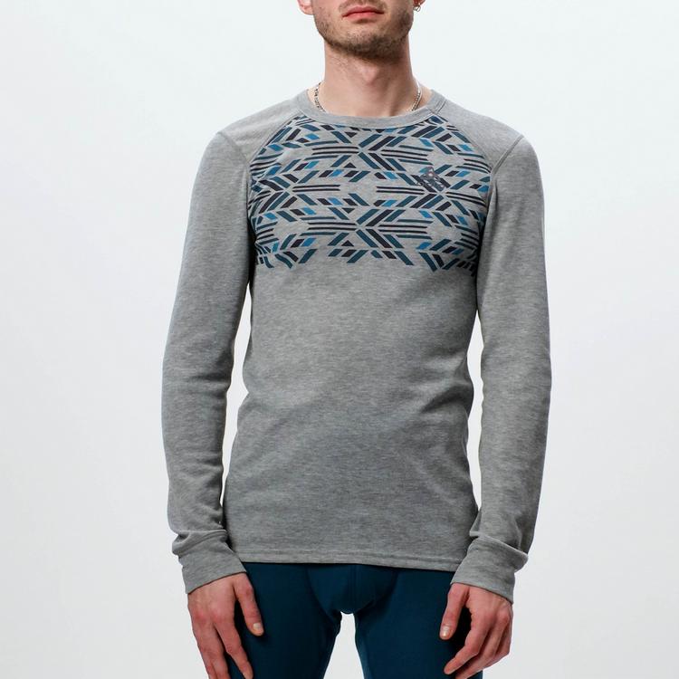 Odlo Odlo ACTIVE WARM ECO W&auml;scheset Herren - grey melange graphic fw20-submerged - 2 | SportScheck