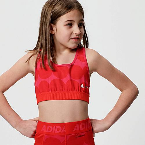 Adidas MARIMEKKO AEROREADY BH Mädchen team real magenta-vivid Online Shop von SportScheck kaufen