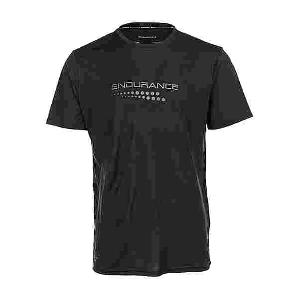 Endurance CARBONT M S/S Tee Printshirt Herren 1001 Black