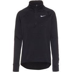 Nike ELEMENT Funktionsshirt Damen black-reflective silv