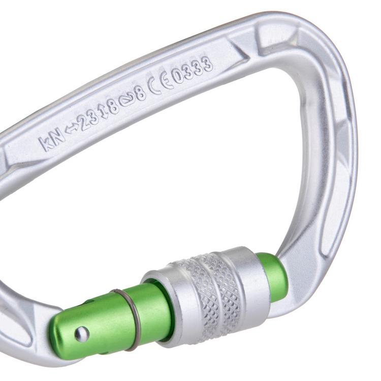 EDELRID EDELRID Pure Screw II Karabiner - silver - 0 | SportScheck