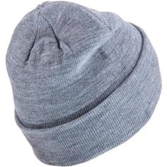 Rückansicht von Smith and Miller Basic Cuff Beanie mid grey melange