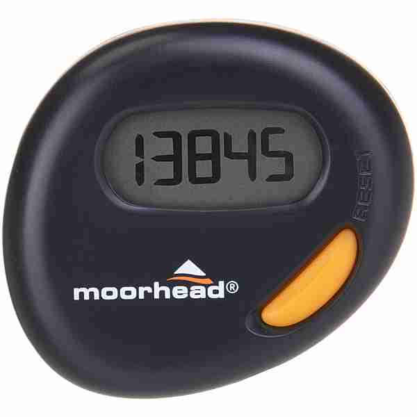 moorhead Easy Walk Schrittzähler schwarz-orange
