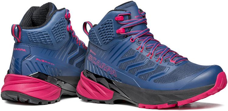 Scarpa Scarpa Rush Mid Wanderschuhe Damen - blue-fuxia - 2 | SportScheck