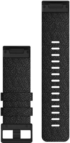 Rückansicht von Garmin Armband schwarz meliert