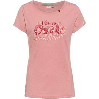 Ragwear Florah One Organic T-Shirt Damen dusty pink