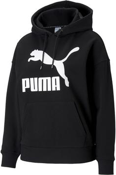 PUMA Classics Hoodie Damen puma black