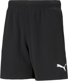 PUMA teamRise Fußballshorts Kinder puma black-puma white