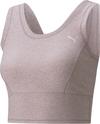PUMA STUDIO YOGINI LUXE Croptop Damen - quail heather