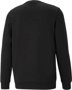 Rückansicht von PUMA Essentiell Sweatshirt Herren puma black