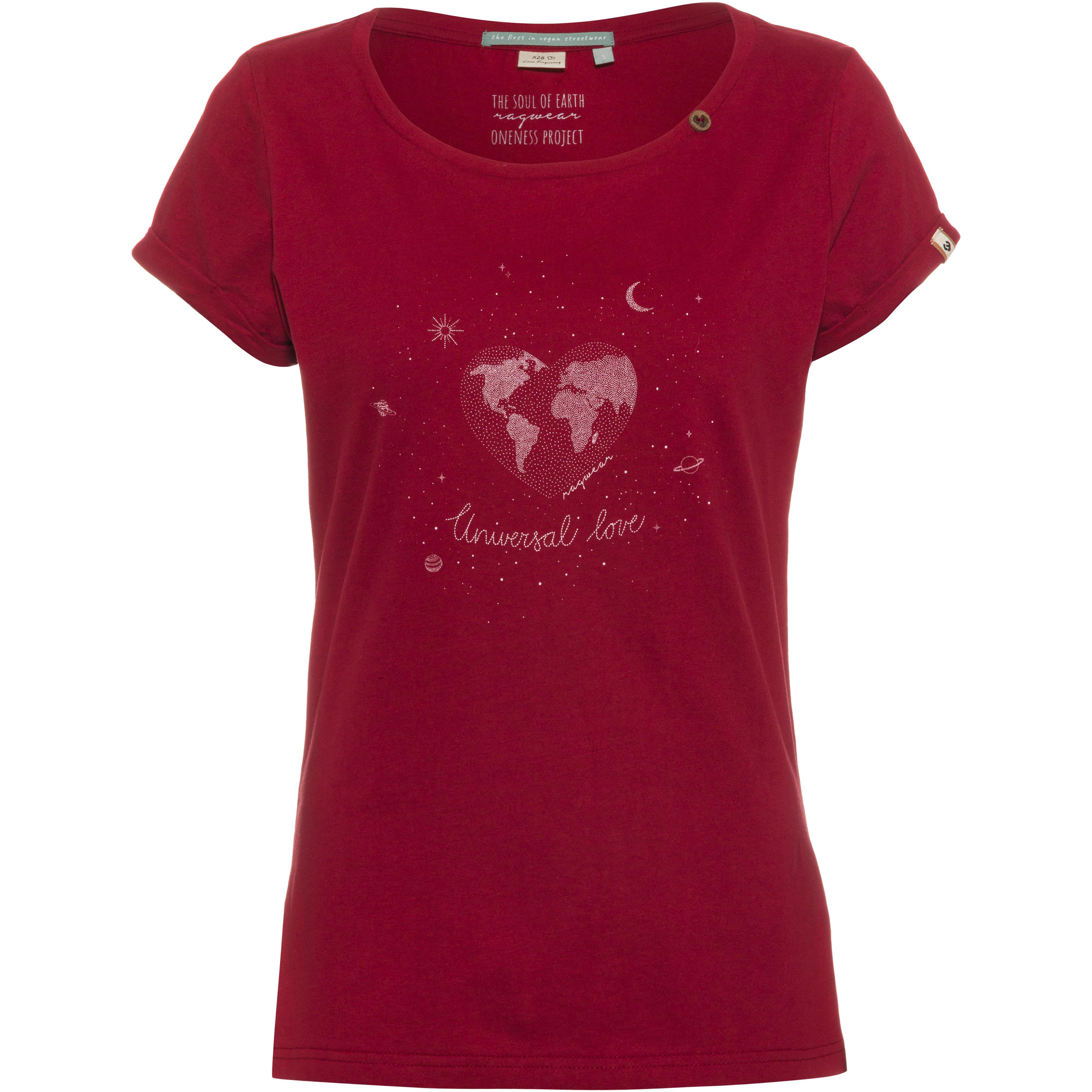 Image of Ragwear Florah Heart Organic T-Shirt Damen