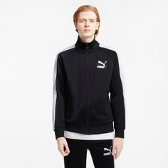 Rückansicht von PUMA Iconic T7 Polyjacke Herren puma black