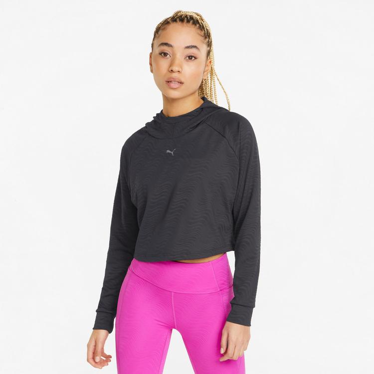 PUMA PUMA Flawless Funktionssweatshirt Damen - black - 0 | SportScheck