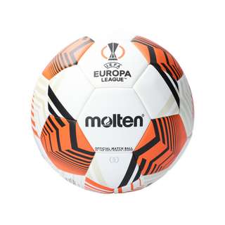 MOLTEN Europa League Spielball 2021/2022 Fußball weissorangeschwarz