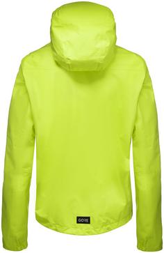 Rückansicht von GOREWEAR GORE-TEX Endure Fahrradjacke Herren neon yellow