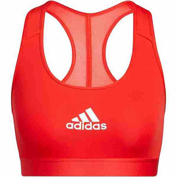 adidas Powerreact Training Sport-BH Damen vivid red