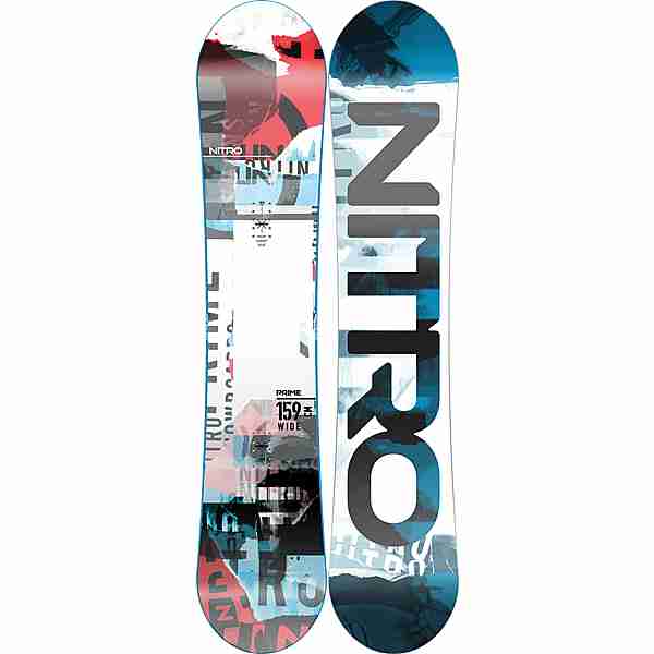 Nitro Snowboards PRIME COLLAGE Wide All-Mountain Board Herren multi color