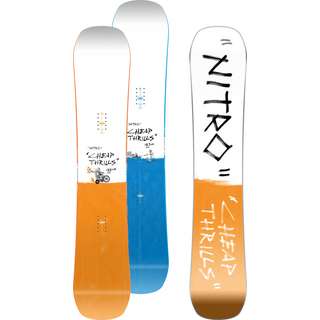 Nitro Snowboards CHEAP TRILLS Wide Freestyle Board Herren mulit color