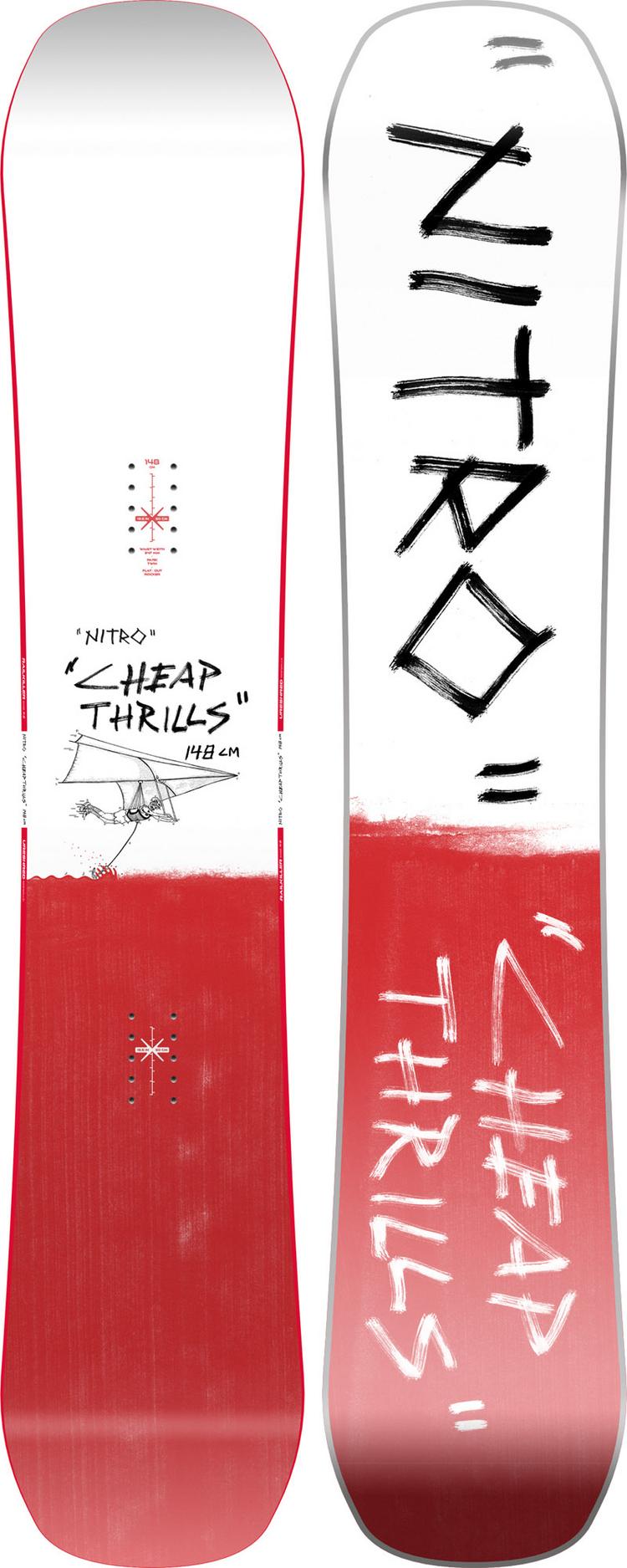 Nitro Snowboards Nitro Snowboards CHEAP TRILLS Freestyle Board Herren - mulit color - 0 | SportScheck