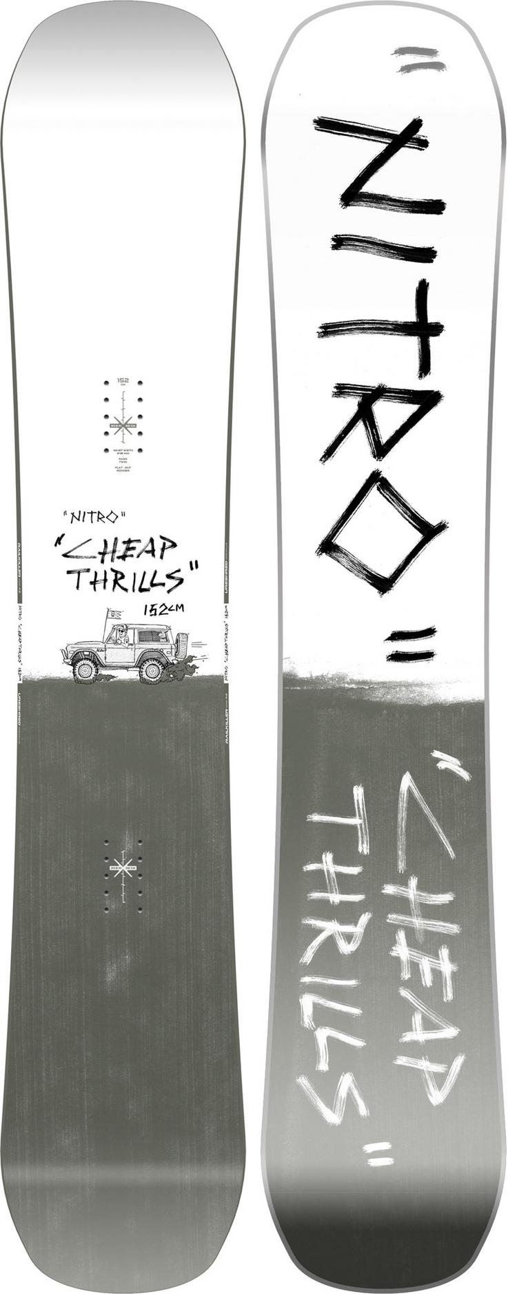 Nitro Snowboards Nitro Snowboards CHEAP TRILLS Freestyle Board Herren - mulit color - 0 | SportScheck