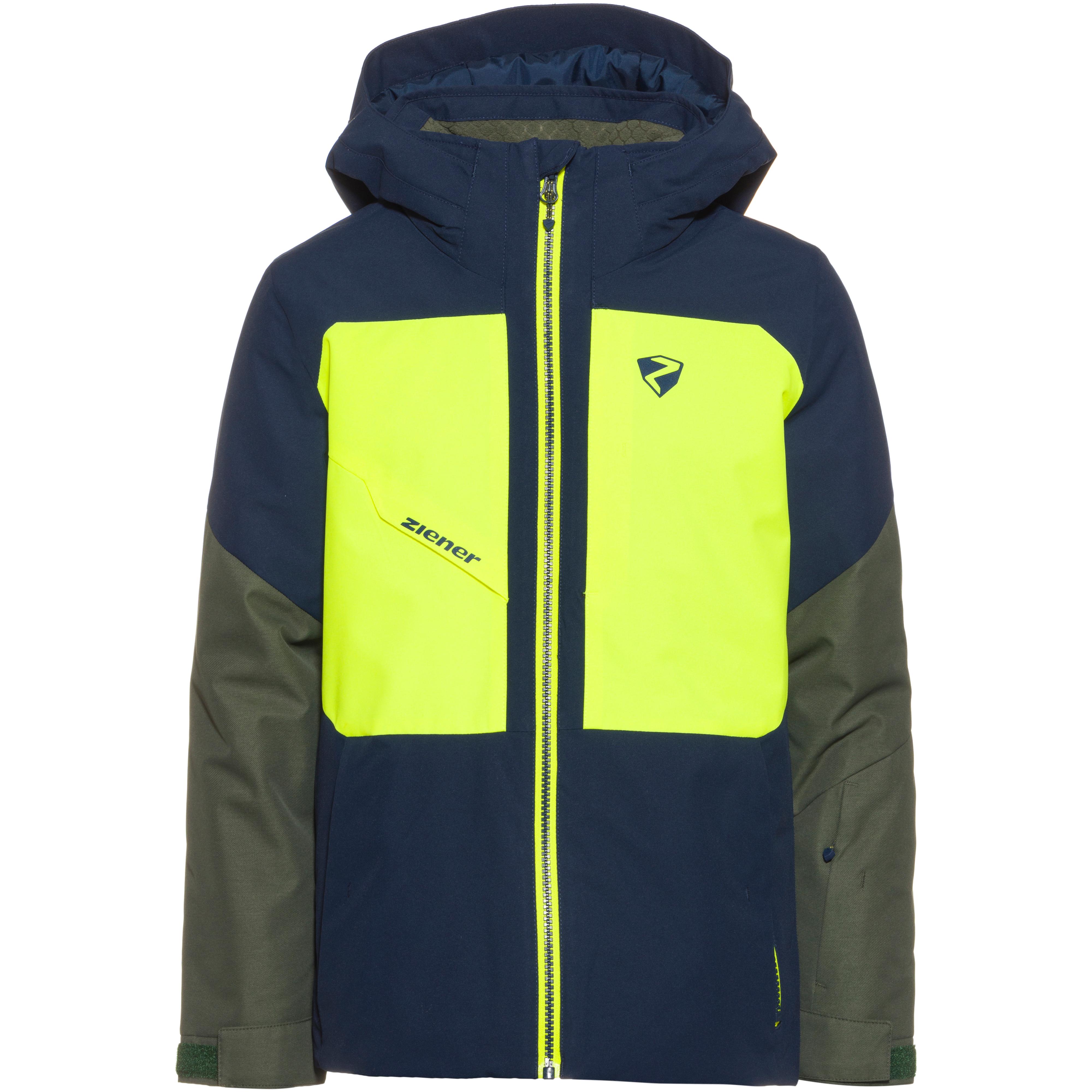 Ziener ALICK JUNIOR Skijacke Jungen poison yellow im Online Shop
