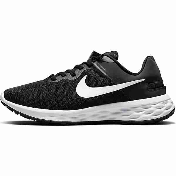 Nike Revolution 6 FlyEase Laufschuhe Damen black-white-dk smoke grey-cool grey