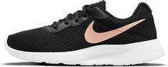 Nike Tanjun Sneaker Damen black-metallic red bronze-barely volt-white