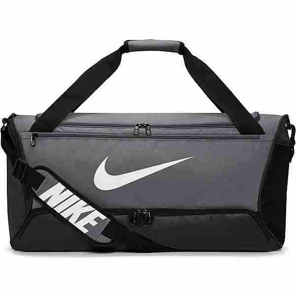 Nike Brasilia-M-60L Sporttasche flint grey-black-white