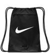 Nike Brasilia-Draqstring-18L Turnbeutel - black-black-white