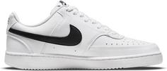 Rückansicht von Nike Court Vision Next Nature Sneaker Damen white-black-white