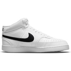 Rückansicht von Nike Court Vision Sneaker Herren white-black-white