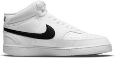 Rückansicht von Nike Court Vision Sneaker Herren white-black-white