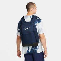 Rückansicht von Nike Rucksack Brasilia-M-24L Daypack midnight navy-black-white