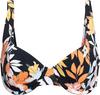 Roxy Beach Classics Bikini Oberteil Damen - anthracite s island vibes