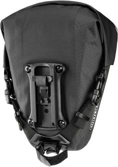 Rückansicht von ORTLIEB SADDLE-BAG TWO 1,6L Fahrradtasche black matt