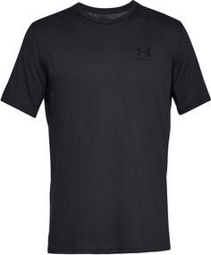 Under Armour SPORTSTYLE LEFT CHEST Funktionsshirt Herren black