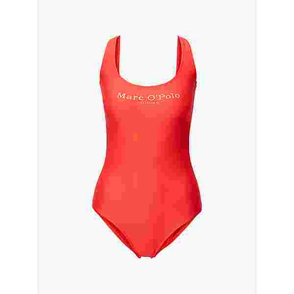 Marc O'Polo Beachsuit Badeanzug Solids Badeanzug Damen deep red