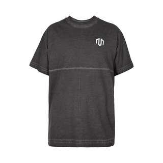 MOROTAI Boys Half Seam T-Shirt Funktionsshirt Kinder Dunkel Grau
