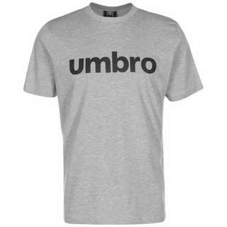 UMBRO Linear Logo Graphic Funktionsshirt Herren grau / schwarz