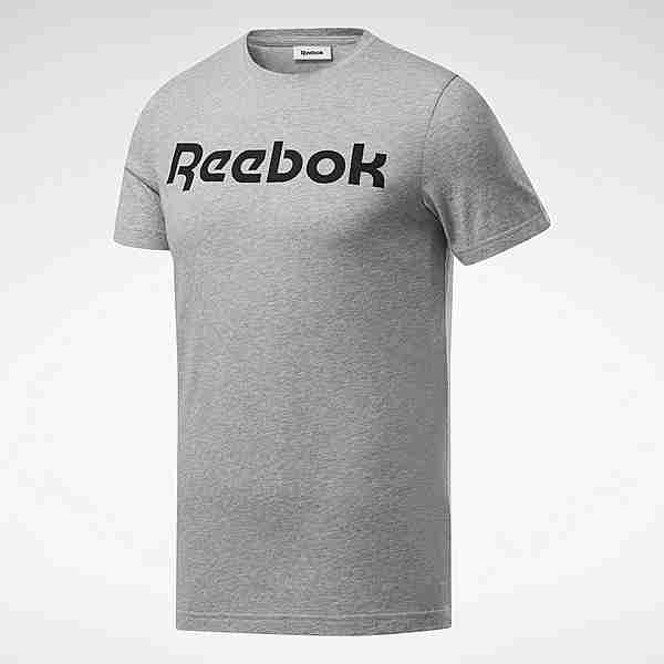 Reebok Graphic Series Linear Logo T-Shirt T-Shirt Herren Grau