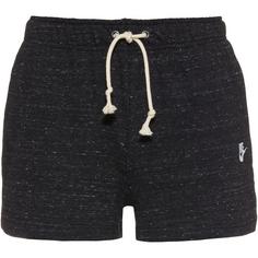 Nike GYM VINTAGE Sweatshorts Damen black-white