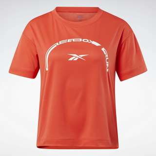 Reebok Running Speedwick Graphic T-Shirt Funktionsshirt Damen Dynamic Red