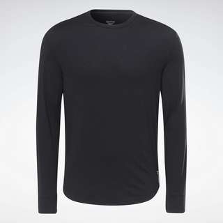 Reebok ACTIVCHILL+DREAMBLEND Long-Sleeve Shirt Langarmshirt Herren Black