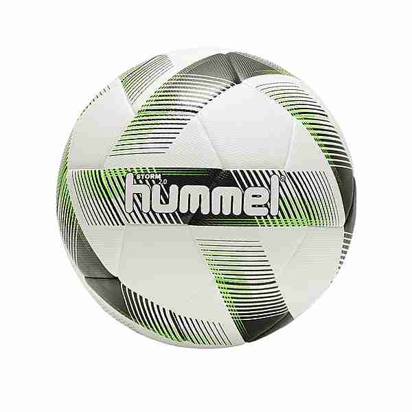 hummel Storm 2.0 Trainingsball Fußball Weissschwarzrot