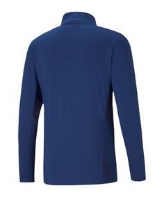 Rückansicht von PUMA teamCUP HalfZip Sweatshirt Funktionssweatshirt Herren blau