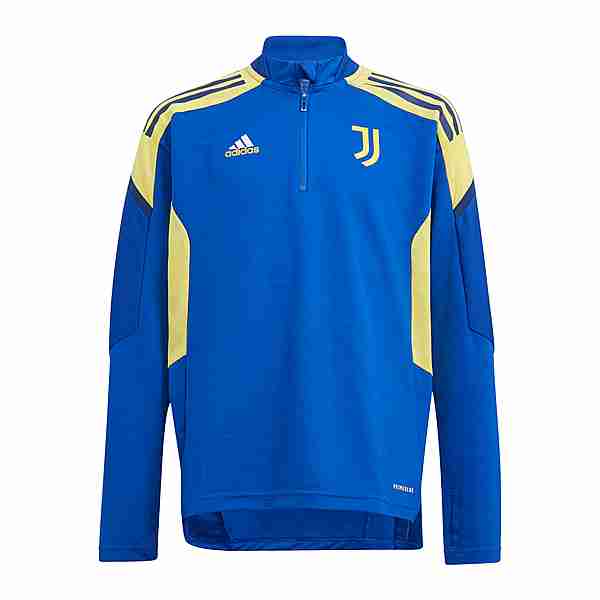 adidas Juventus Turin HalfZip Sweatshirt Funktionssweatshirt Herren blaugelb