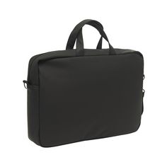 Rückansicht von hummel Lifestyle Laptop Shoulder Bag Sporttasche schwarz
