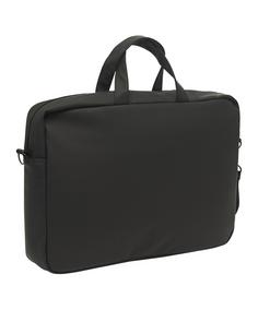Rückansicht von hummel Lifestyle Laptop Shoulder Bag Sporttasche schwarz