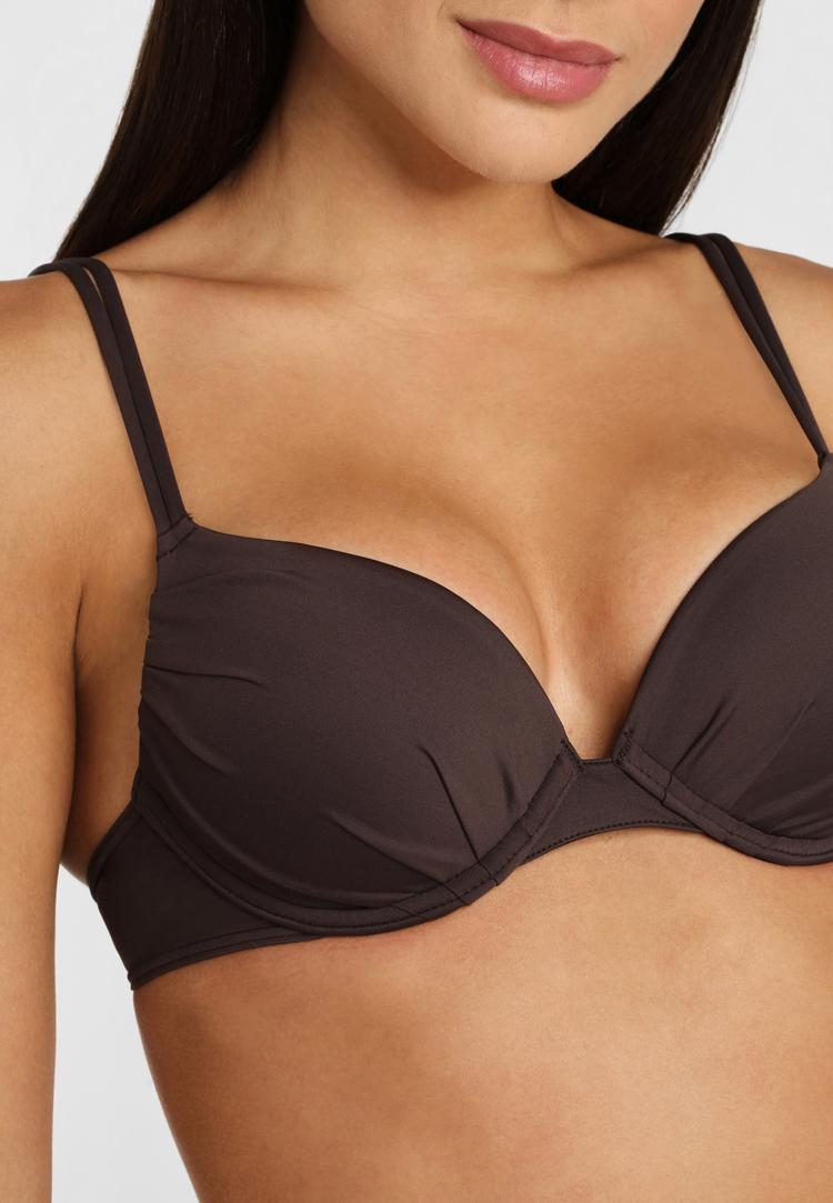 S.OLIVER S.OLIVER Push-Up-Bikini Bikini Set Damen - braun - 0 | SportScheck