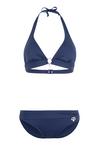 S.OLIVER Triangel-Bikini Bikini Set Damen - dunkelblau